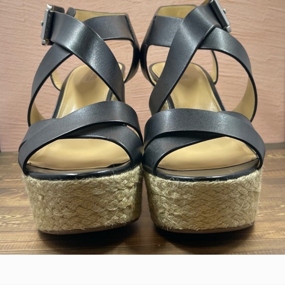 Michael Kors Wedge Sandals - Picture 2 of 4